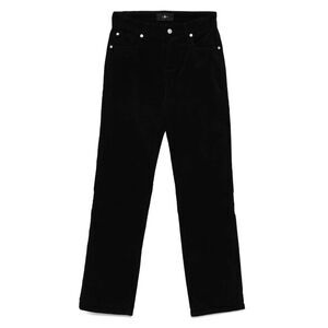7 For All Mankind Black Denim - Straight-Leg Jeans Women